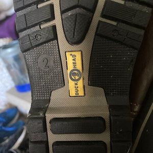 Duck head boots